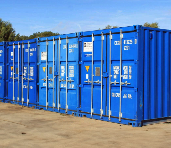 Self storage container units